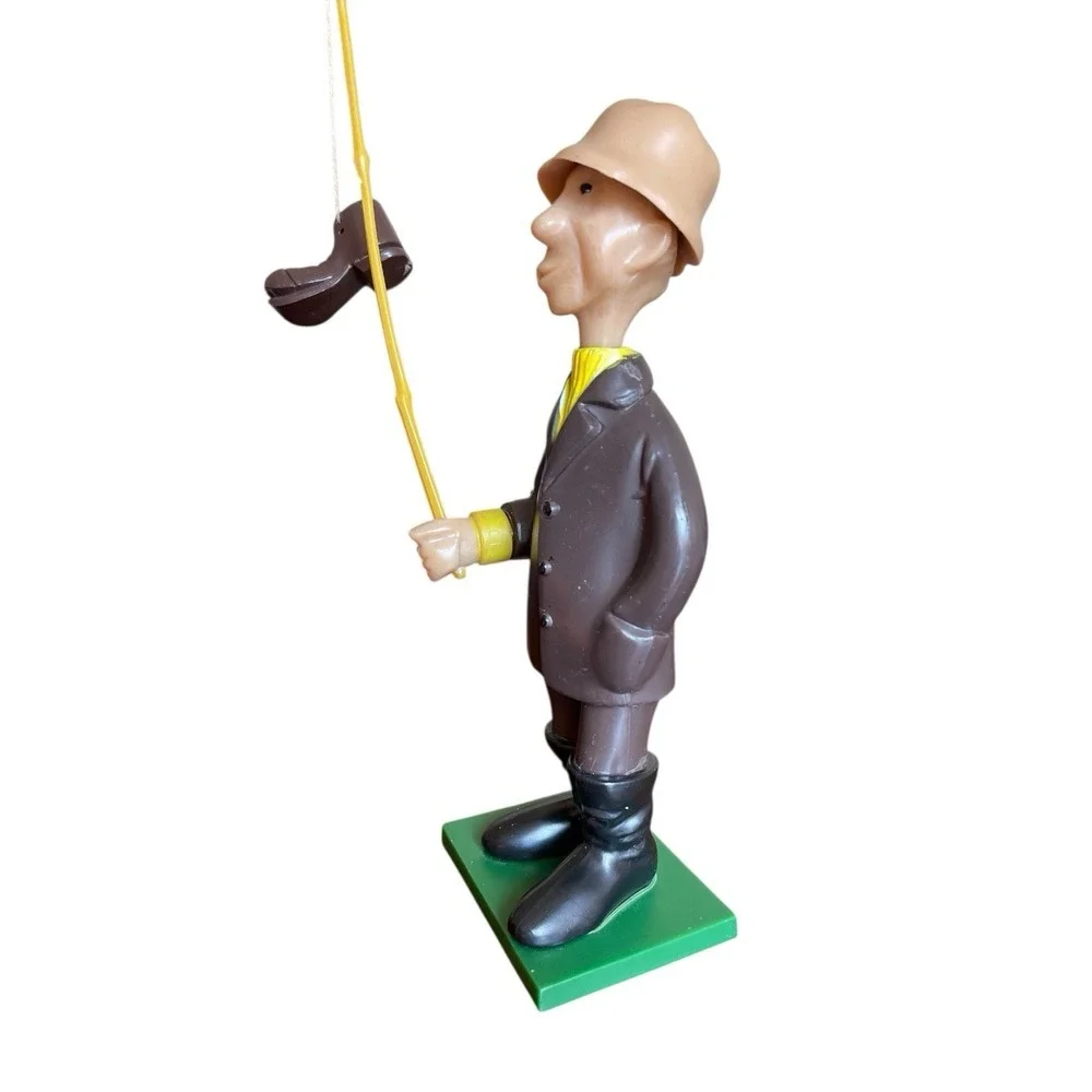 4 Wilton Cake Toppers Cowboy Man on Pier Old Man‎ Fishing Boot Baseball Player
